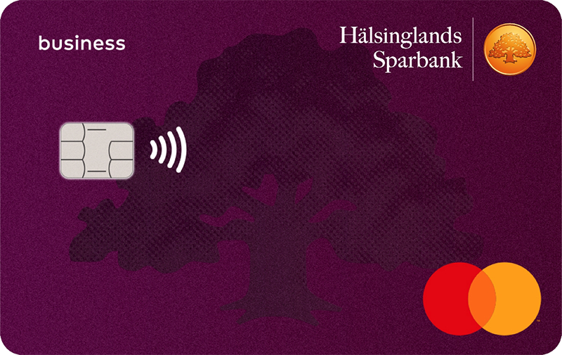 Betalkort företag Hälsinglands Sparbank