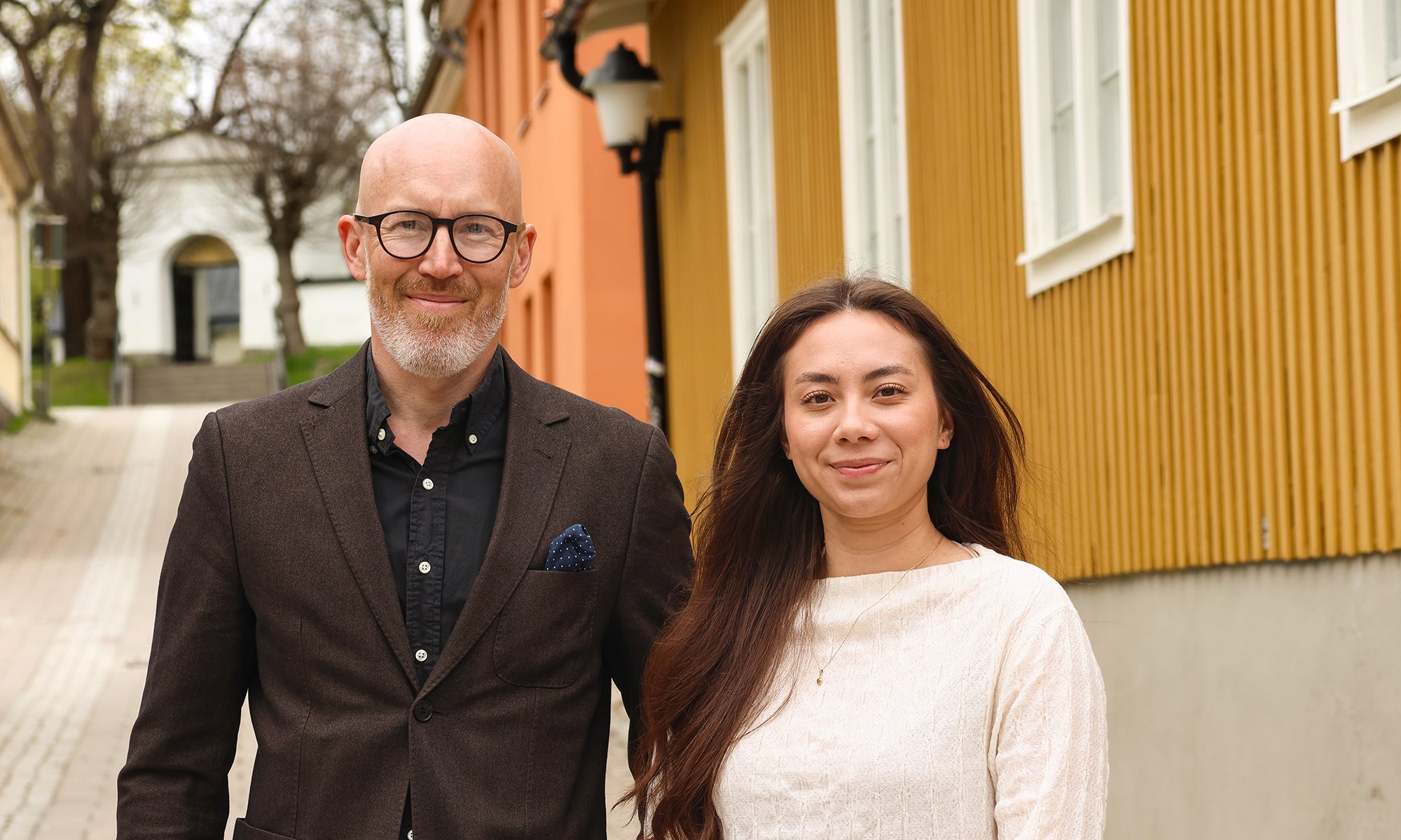 Medarbetare Dennis Wasberg & Jennie Engberg